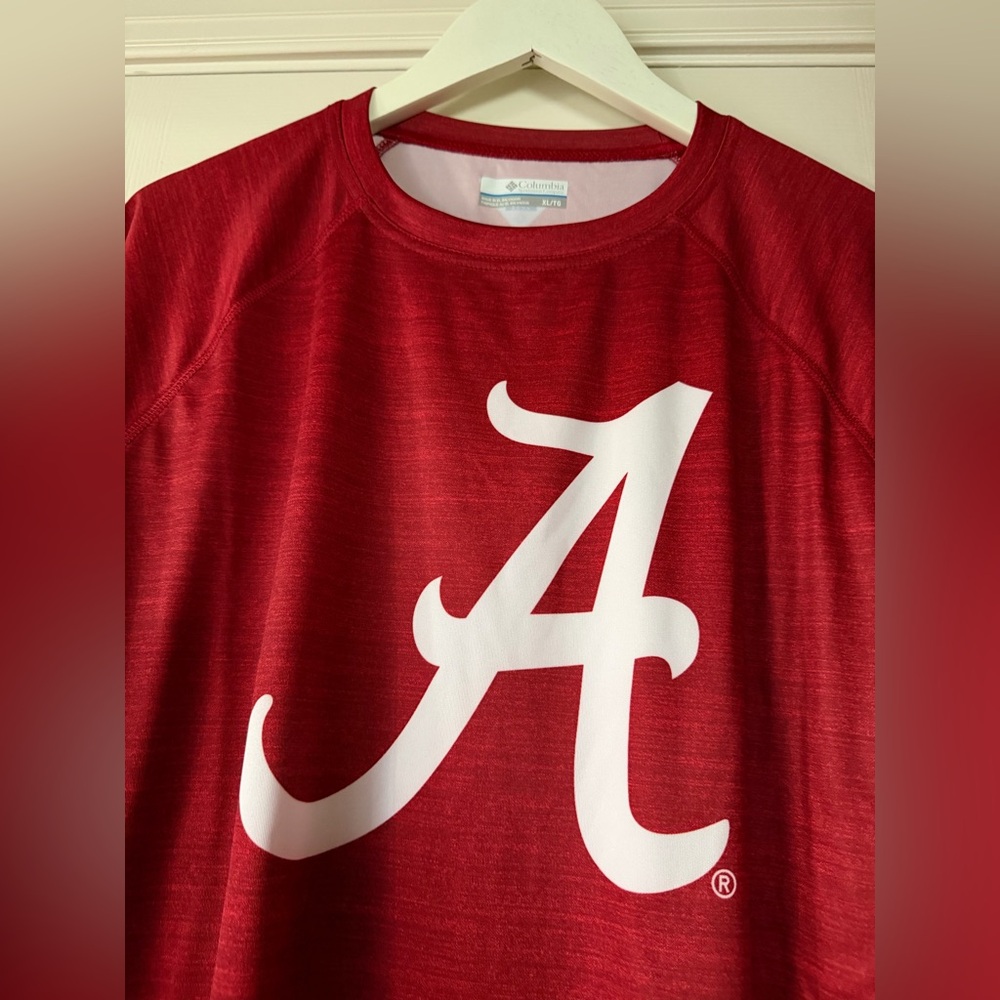 New! Alabama Crimson Tide Columbia Long Sleeve Shirt Men’s Size XL - Picture 3 of 7